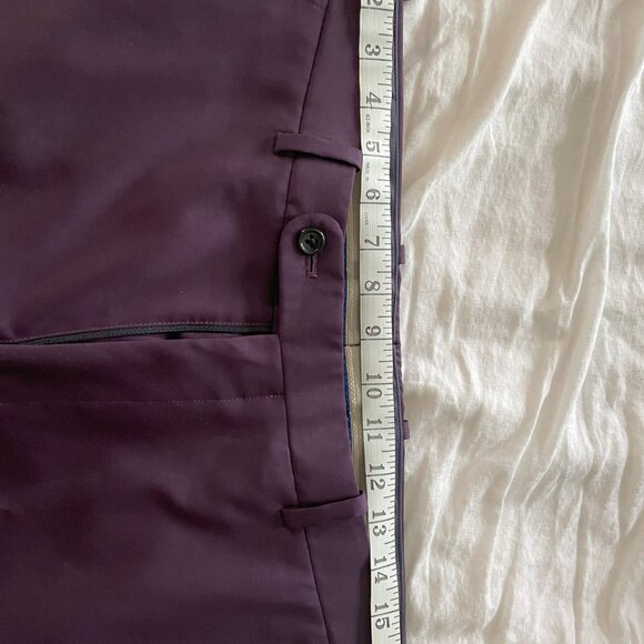 Men's Alton Lane Maroon Dress Pants - Picture 6 of 6